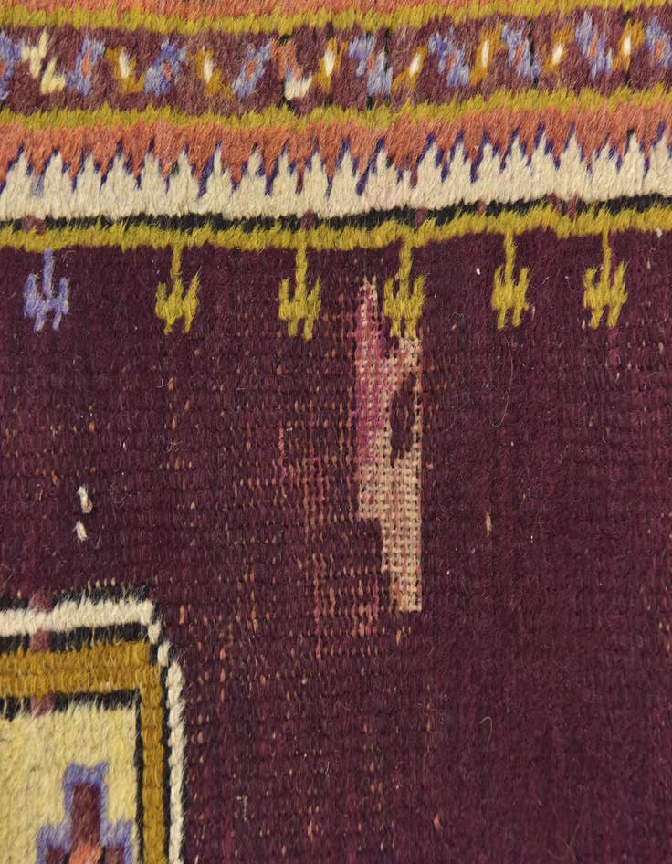 Detail image of  4' x 7'  Hand Knotted Anatolian Oriental Wool Rug