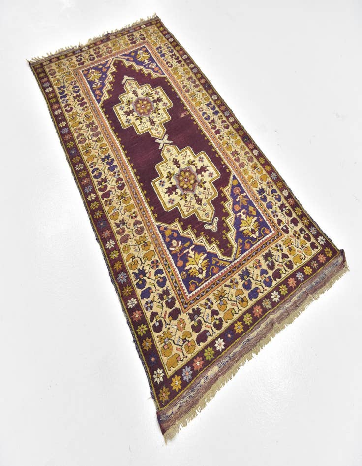 Detail image of  4' x 7'  Hand Knotted Anatolian Oriental Wool Rug