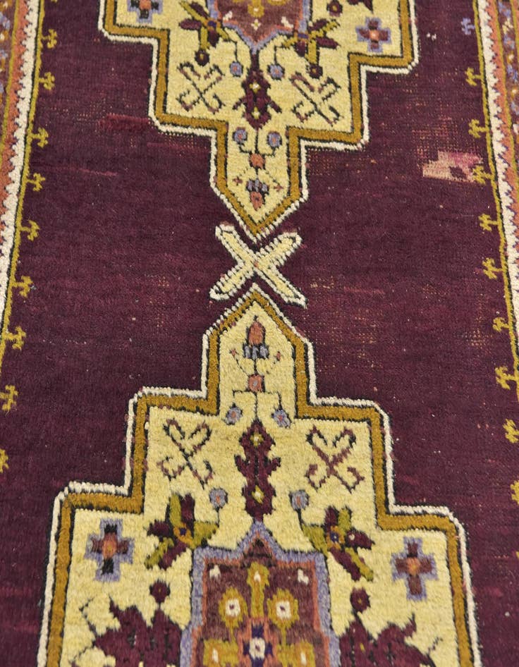 Detail image of  4' x 7'  Hand Knotted Anatolian Oriental Wool Rug