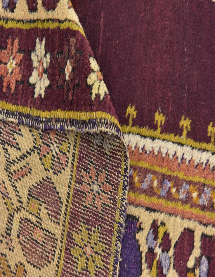 Detail image of  4' x 7'  Hand Knotted Anatolian Oriental Wool Rug