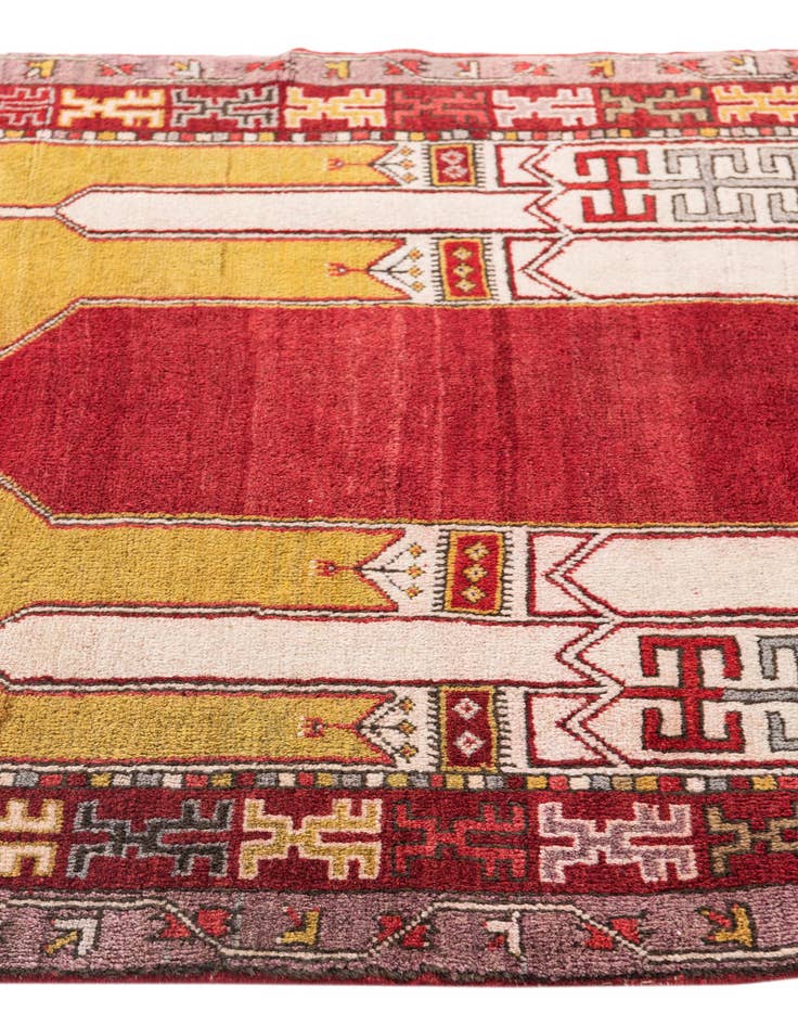 Detail image of  4' 1 x 6' 5  Hand Knotted Anatolian Wool Rug