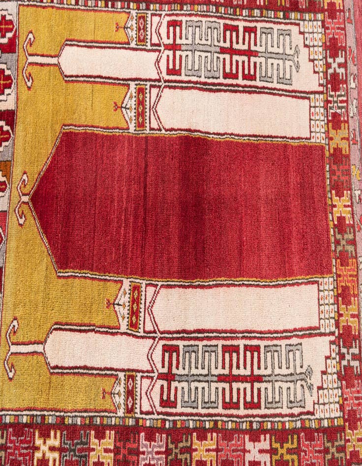 Detail image of  4' 1 x 6' 5  Hand Knotted Anatolian Wool Rug