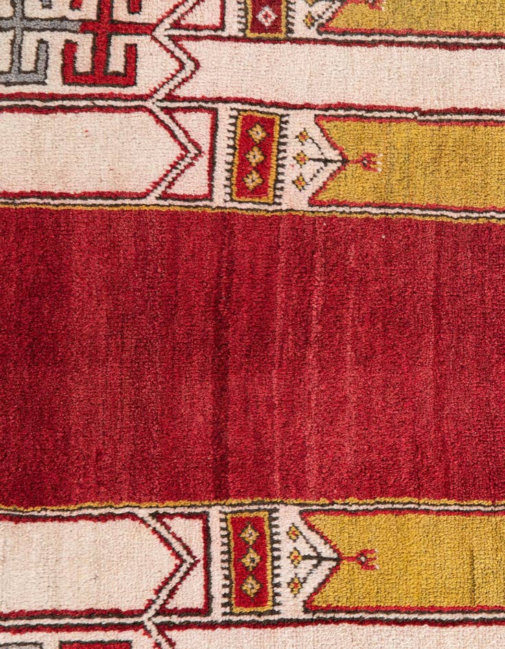 Detail image of  4' 1 x 6' 5  Hand Knotted Anatolian Wool Rug