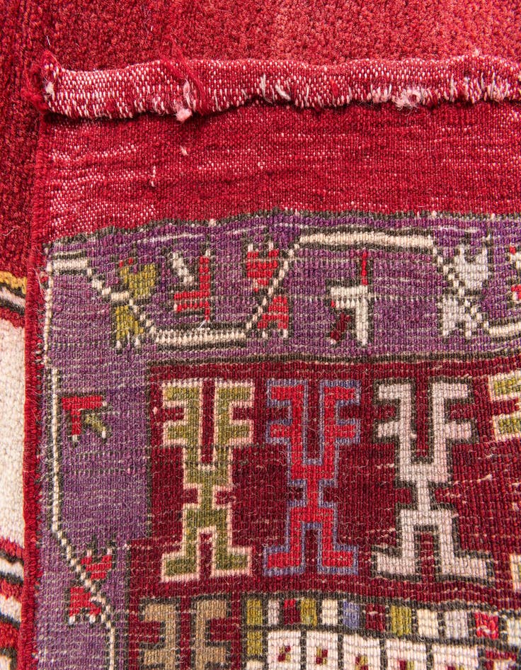Detail image of  4' 1 x 6' 5  Hand Knotted Anatolian Wool Rug