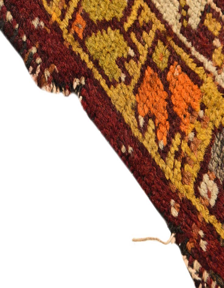 Detail image of  2' 7 x 4'  Hand Knotted Anatolian Oriental Wool Rug