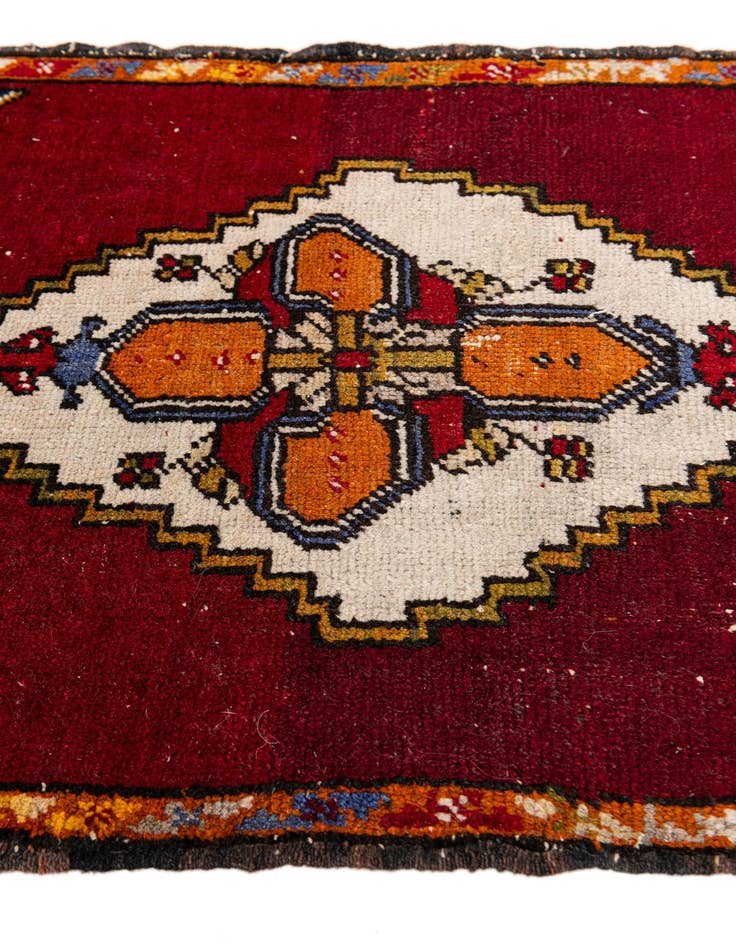 Detail image of  1' 9 x 3' 4  Hand Knotted Anatolian Wool Rug