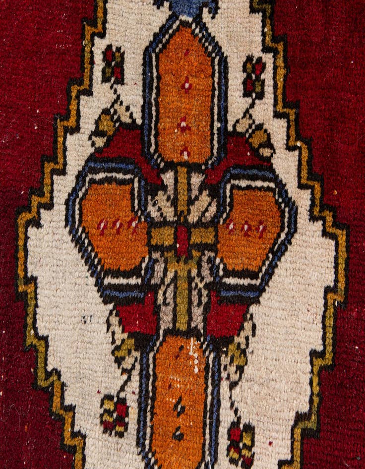 Detail image of  1' 9 x 3' 4  Hand Knotted Anatolian Wool Rug