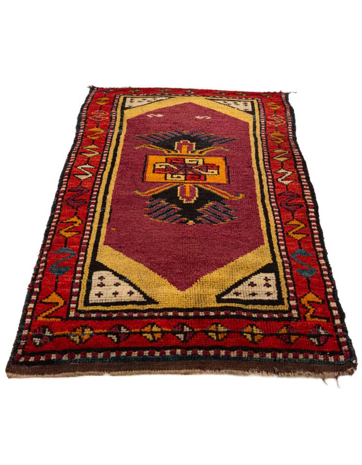 Detail image of  1' 9 x 3' 1  Hand Knotted Anatolian Wool Rug