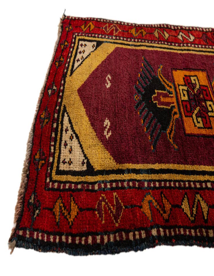 Detail image of  1' 9 x 3' 1  Hand Knotted Anatolian Wool Rug