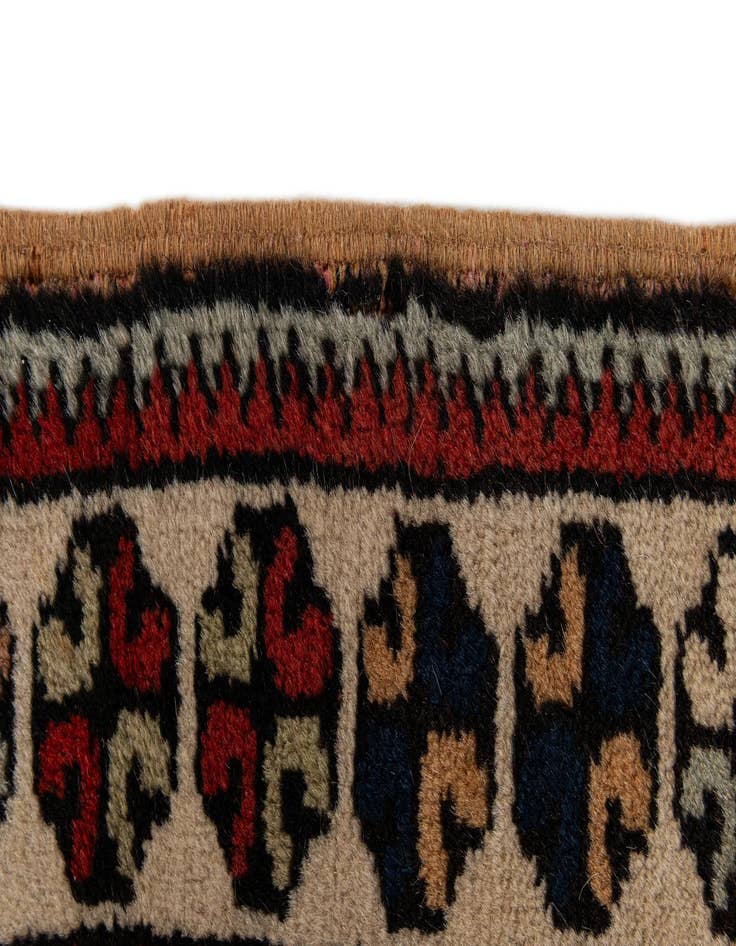 Detail image of  4' 2 x 6' 11  Hand Knotted Anatolian Oriental Wool Rug