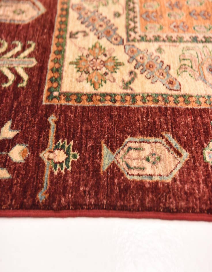 Detail image of  5' x 6' 9  Hand Knotted Ariana Ziegler Rug