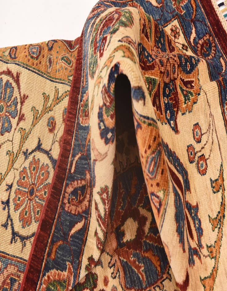 Detail image of  6' 7 x 9' 5  Hand Knotted Ariana Ziegler Rug