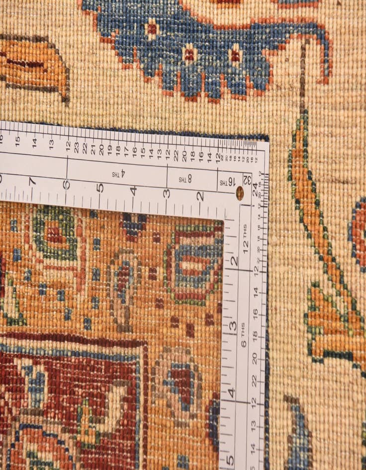 Detail image of  6' 7 x 9' 5  Hand Knotted Ariana Ziegler Rug