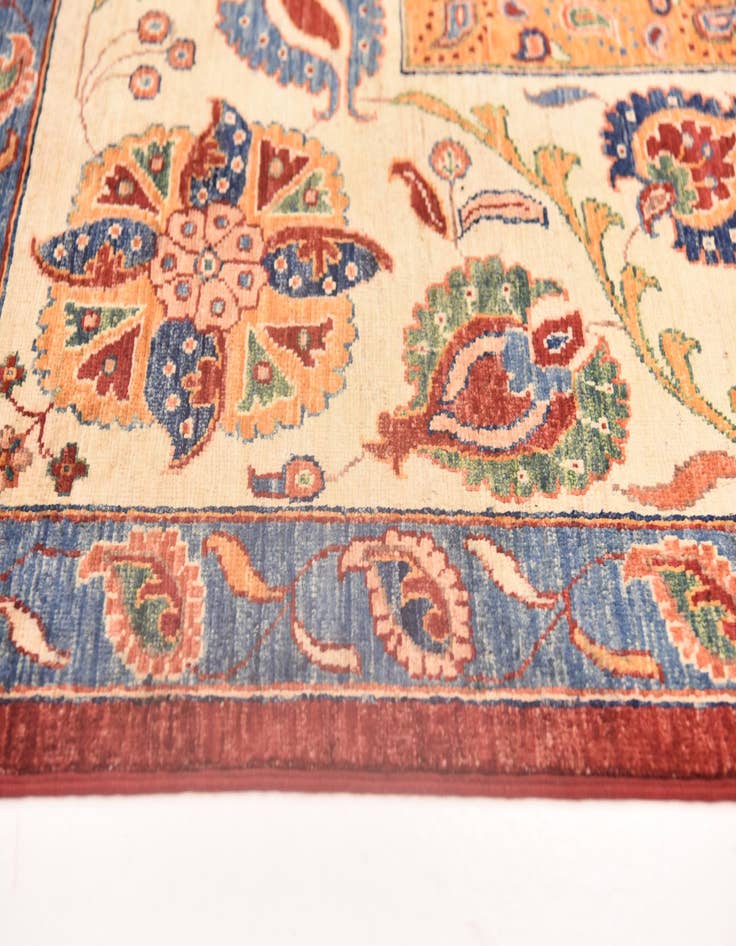 Detail image of  6' 7 x 9' 5  Hand Knotted Ariana Ziegler Rug