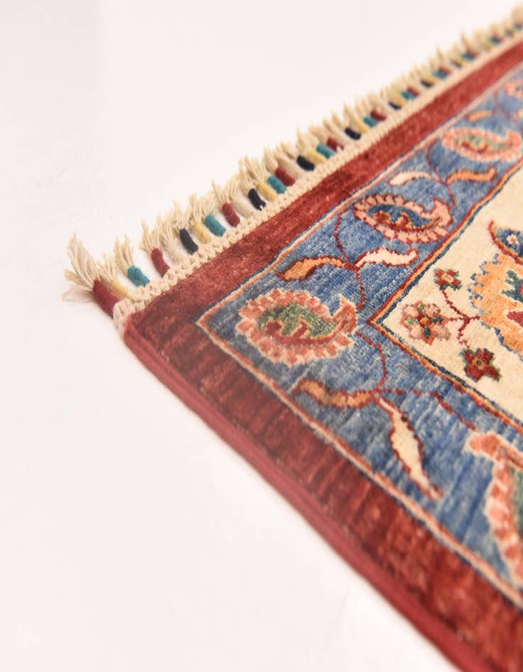 Detail image of  6' 7 x 9' 5  Hand Knotted Ariana Ziegler Rug