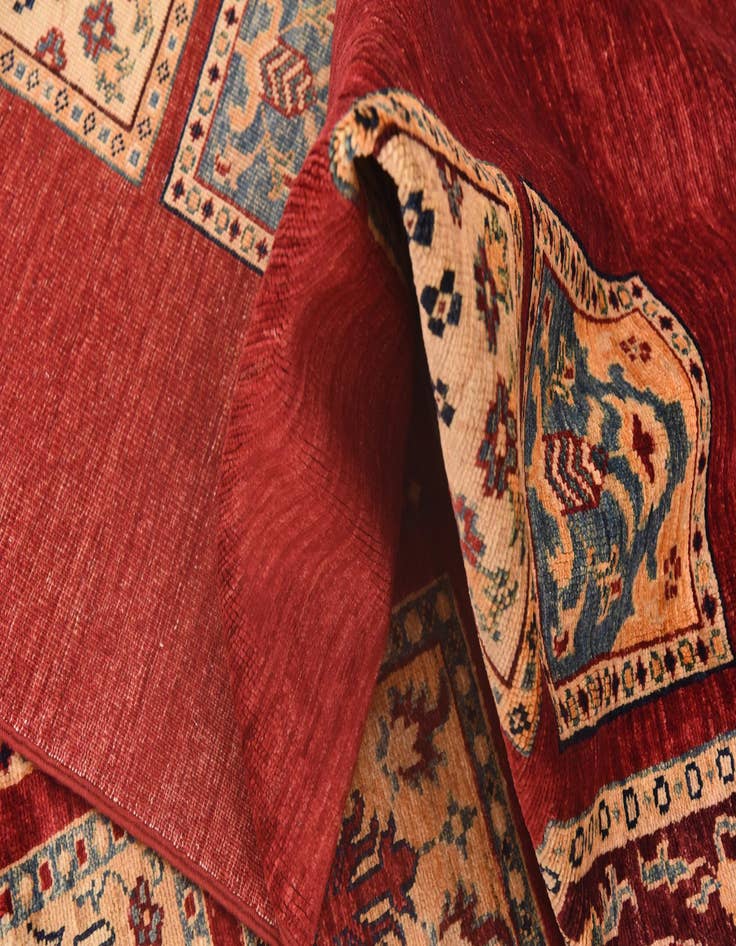 Detail image of  6' 8 x 9' 10  Hand Knotted Ariana Ziegler Rug