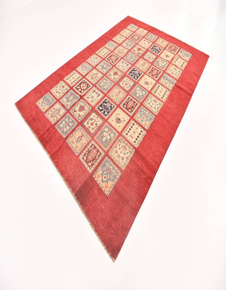 Detail image of  6' 8 x 9' 10  Hand Knotted Ariana Ziegler Rug