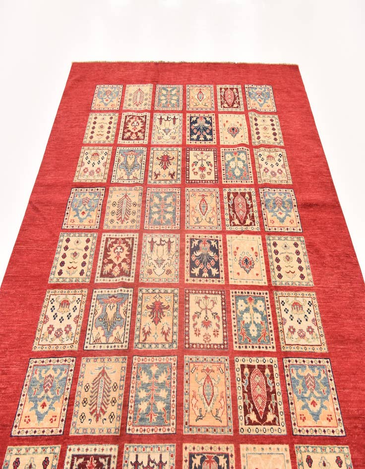 Detail image of  6' 8 x 9' 10  Hand Knotted Ariana Ziegler Rug