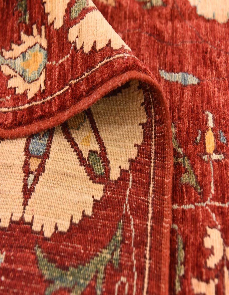 Detail image of  5' 10 x 8' 1  Hand Knotted Ariana Ziegler Oriental Rug
