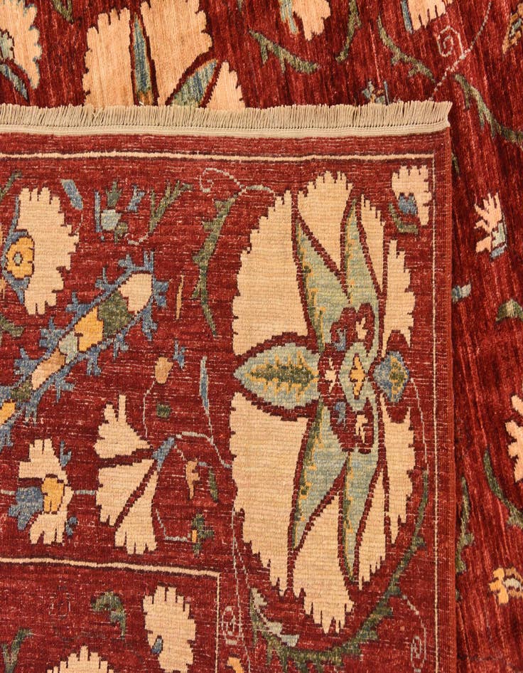 Detail image of  5' 10 x 8' 1  Hand Knotted Ariana Ziegler Oriental Rug