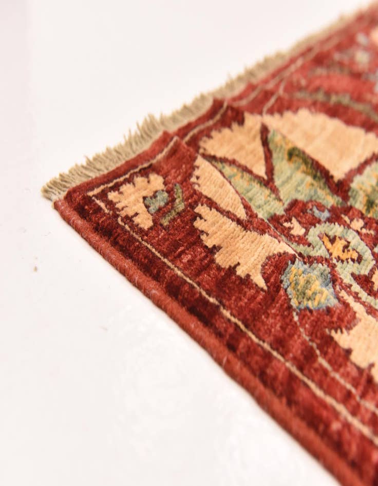 Detail image of  5' 10 x 8' 1  Hand Knotted Ariana Ziegler Oriental Rug