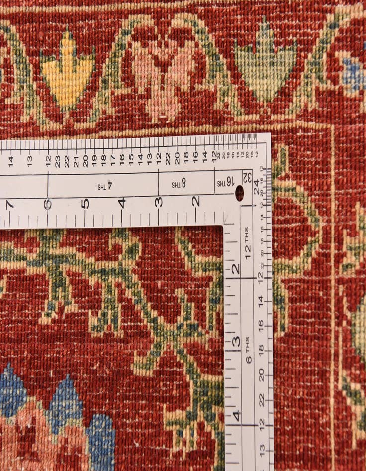 Detail image of  5' 2 x 6' 8  Hand Knotted Ariana Ziegler Oriental Rug