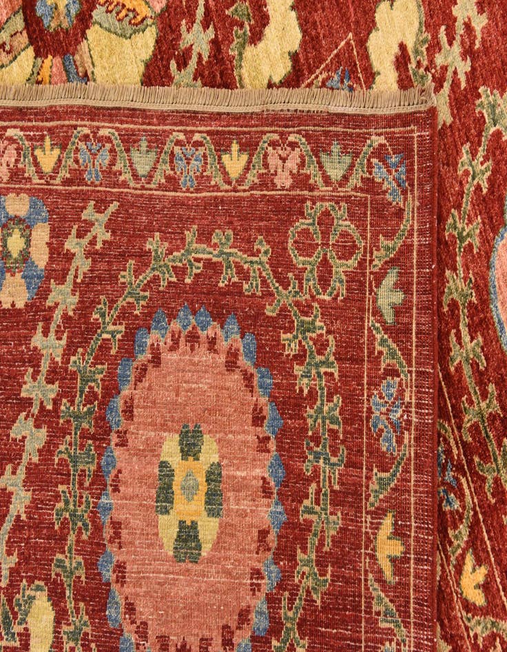 Detail image of  5' 2 x 6' 8  Hand Knotted Ariana Ziegler Oriental Rug