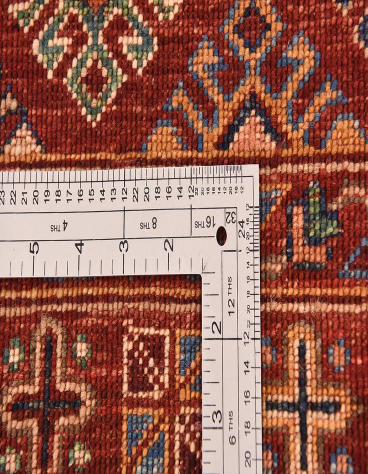 Detail image of  7' x 10'  Hand Knotted Ariana Ziegler Rug