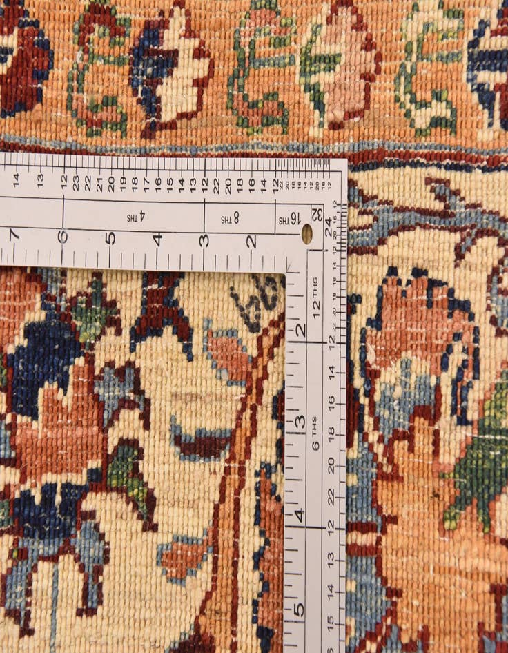 Detail image of  6' 10 x 10' 4  Hand Knotted Ariana Ziegler Rug