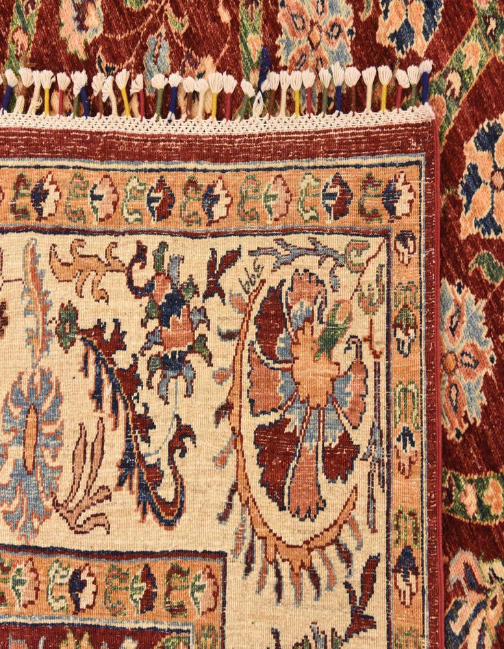 Detail image of  6' 10 x 10' 4  Hand Knotted Ariana Ziegler Rug