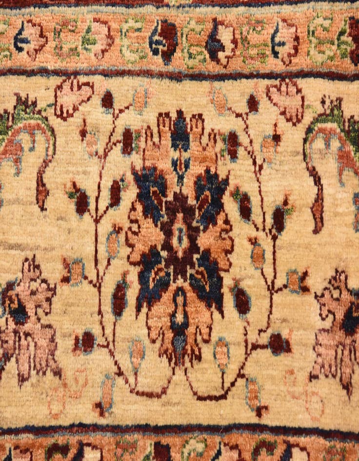 Detail image of  6' 10 x 10' 4  Hand Knotted Ariana Ziegler Rug