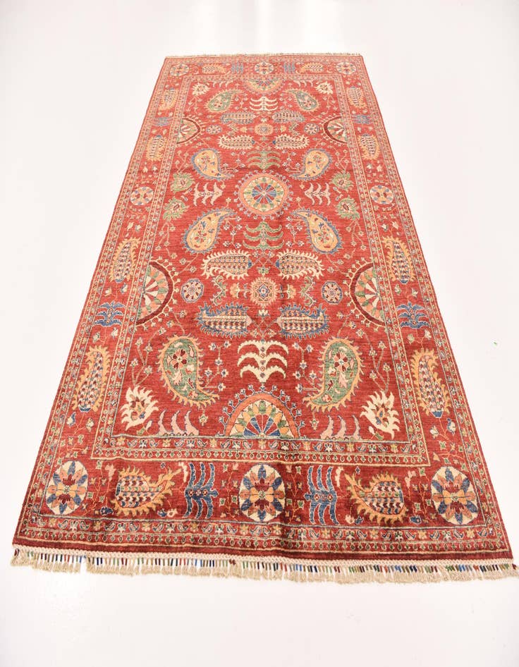 Detail image of  6' 10 x 9' 10  Hand Knotted Ariana Ziegler Rug