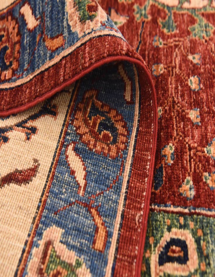 Detail image of  6' 9 x 9' 10  Hand Knotted Ariana Ziegler Rug