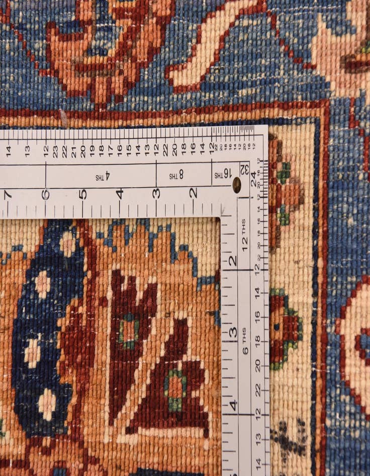 Detail image of  6' 9 x 9' 10  Hand Knotted Ariana Ziegler Rug
