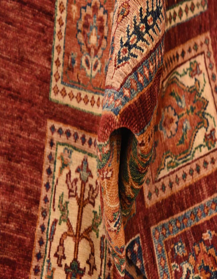 Detail image of  5' 8 x 7' 8  Hand Knotted Ariana Ziegler Rug