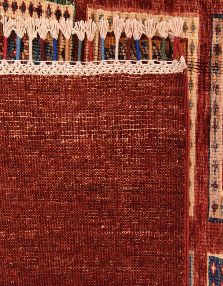 Detail image of  5' 8 x 7' 8  Hand Knotted Ariana Ziegler Rug