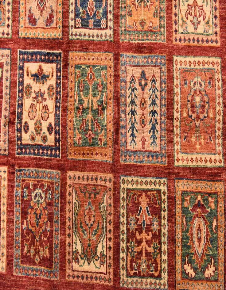 Detail image of  5' 8 x 7' 8  Hand Knotted Ariana Ziegler Rug