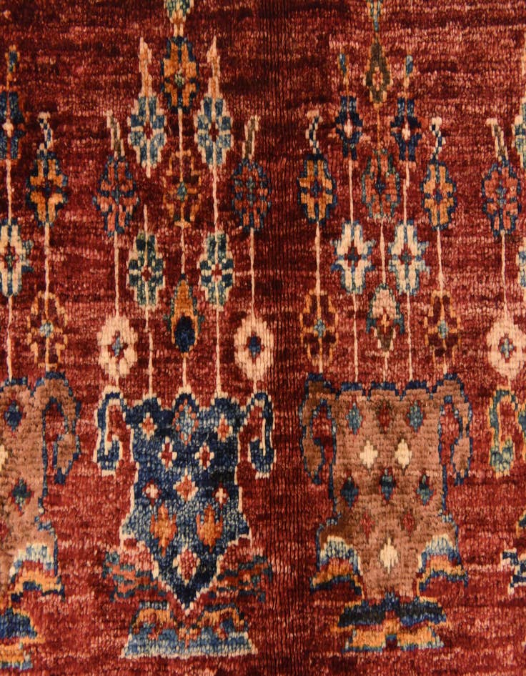 Detail image of  5' 9 x 8'  Hand Knotted Ariana Ziegler Rug