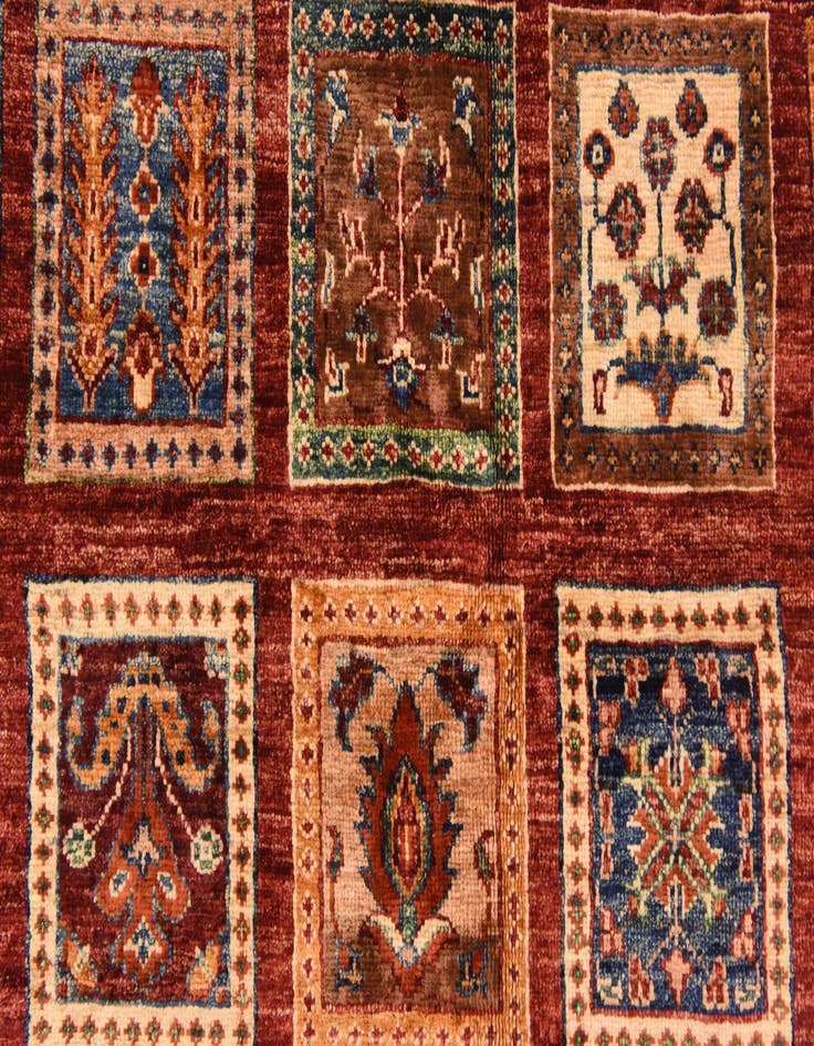 Detail image of  5' 9 x 8'  Hand Knotted Ariana Ziegler Rug