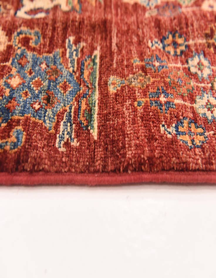 Detail image of  5' 9 x 8'  Hand Knotted Ariana Ziegler Rug