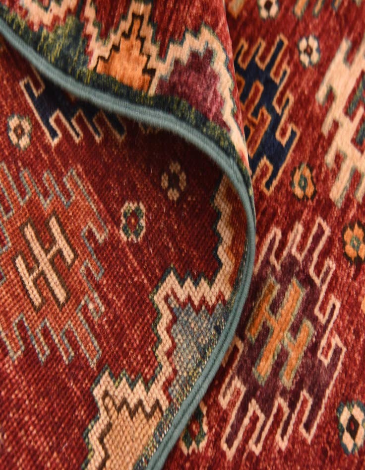 Detail image of  5' x 6' 7  Hand Knotted Ariana Ziegler Rug