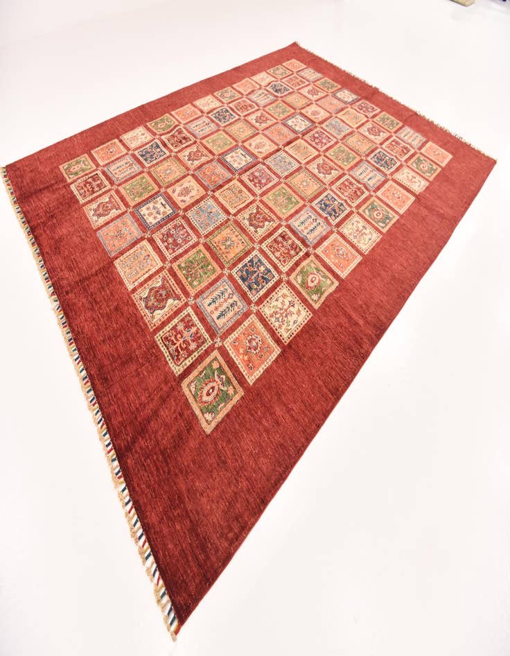 Detail image of  8' 4 x 11' 2  Hand Knotted Ariana Ziegler Rug