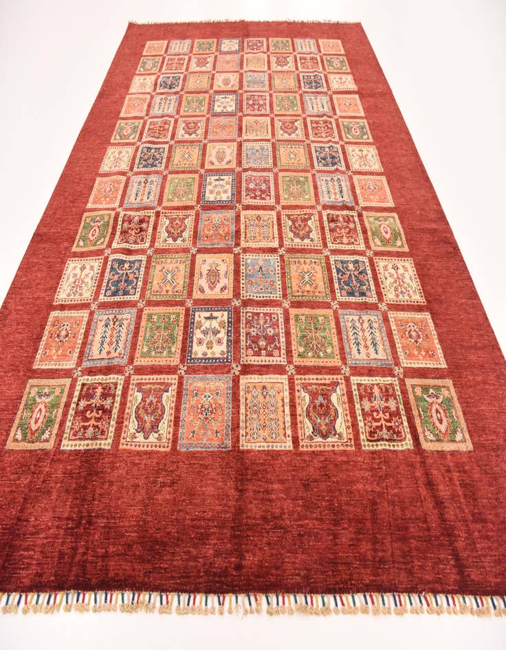 Detail image of  8' 4 x 11' 2  Hand Knotted Ariana Ziegler Rug