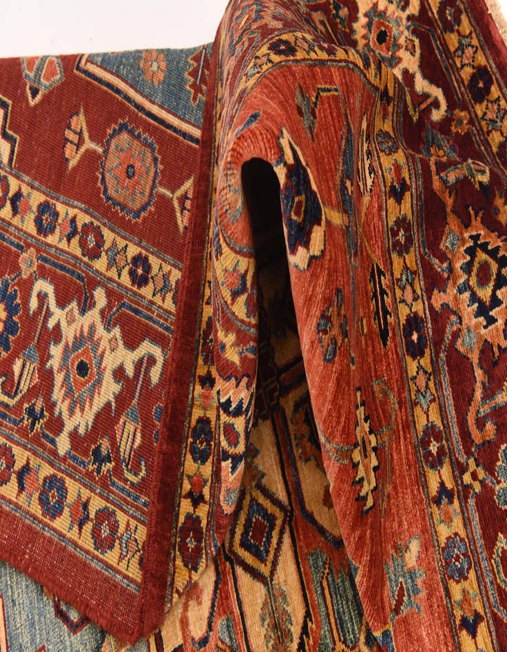 Detail image of  5' 7 x 7' 7  Hand Knotted Ariana Ziegler Rug