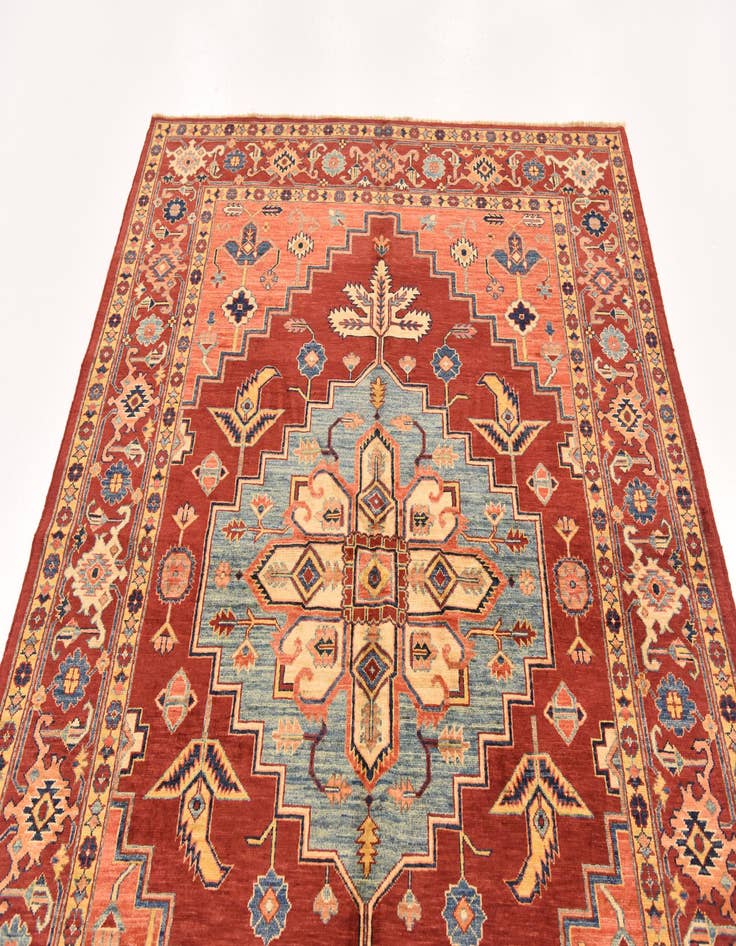 Detail image of  5' 7 x 7' 7  Hand Knotted Ariana Ziegler Rug