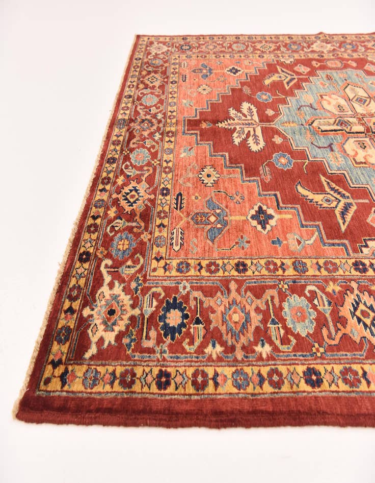 Detail image of  5' 7 x 7' 7  Hand Knotted Ariana Ziegler Rug