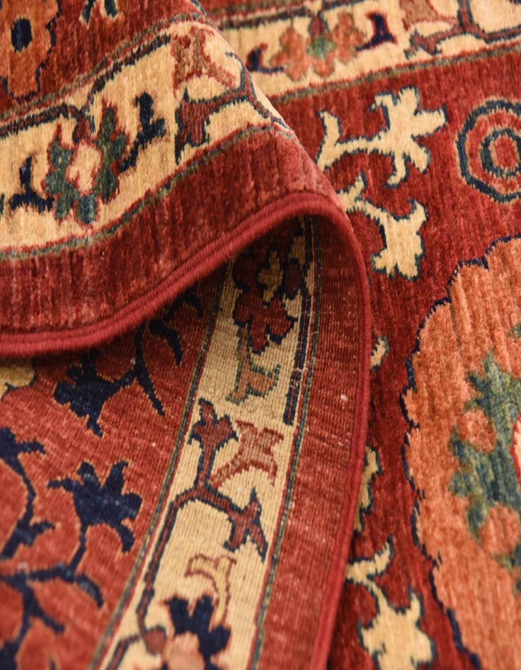 Detail image of  6' 10 x 9' 9  Hand Knotted Ariana Ziegler Rug