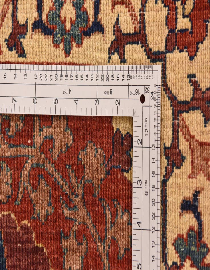 Detail image of  6' 10 x 9' 9  Hand Knotted Ariana Ziegler Rug