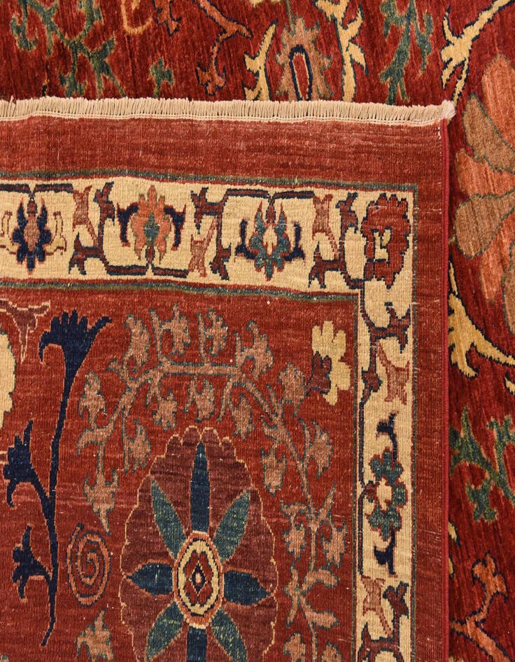 Detail image of  6' 10 x 9' 9  Hand Knotted Ariana Ziegler Rug