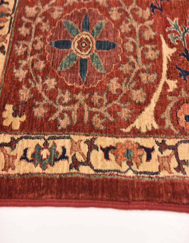 Detail image of  6' 10 x 9' 9  Hand Knotted Ariana Ziegler Rug